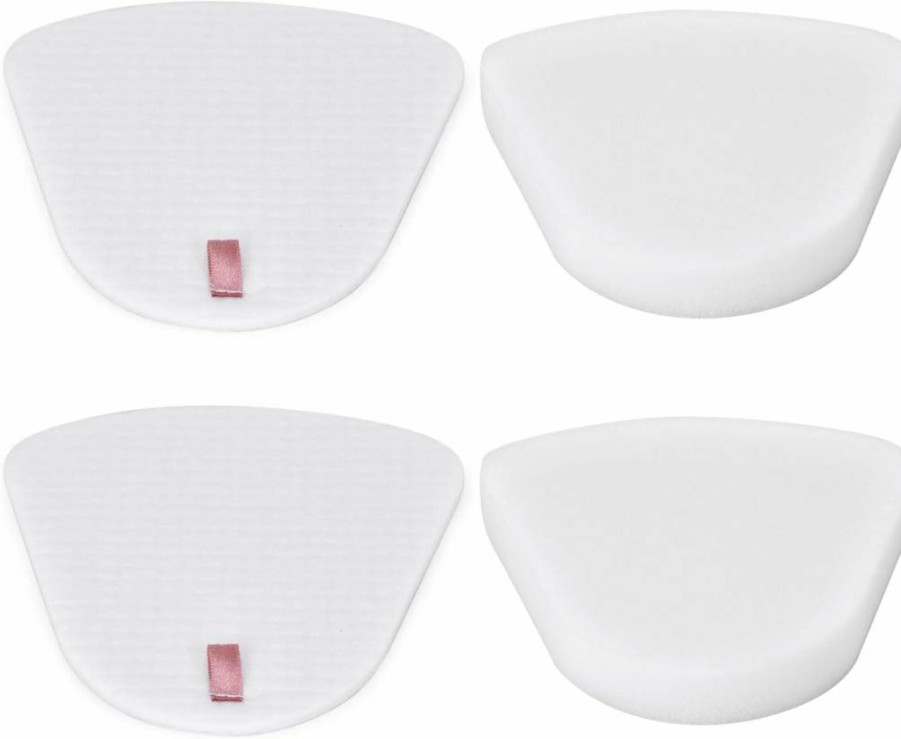 Aziliogcc Replacement Filters for Shark Navigator NV350 NV351 NV352 NV355 NV356 NV356E NV357 NV360 NV370 NV391 UV440 UV490 UV540 (2 Felt + 2 Foam) - XFF350 Compatible