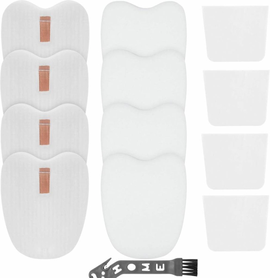Airoak 4-Pack UV850 UV900 Felt & Foam Replacement Filters Compatible with Shark Rotator, Navigator, Lift-Away, DuoClean, PowerFins Upright Vacuums - Model XFFK602UKT