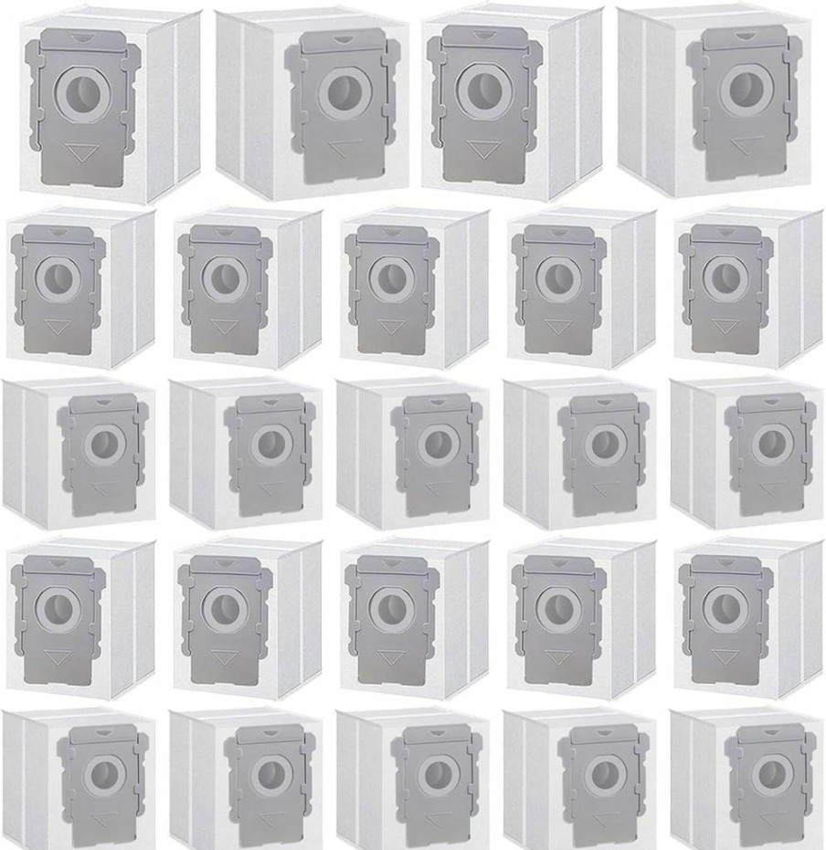 24 Pack MalhSlix Vacuum Bags for iRobot Roomba i-Series & j-Series - Compatible With Roomba i3/i4/i5/i6/i7/i8, j5/j7, s9+ Automatic Dirt Disposal Bags