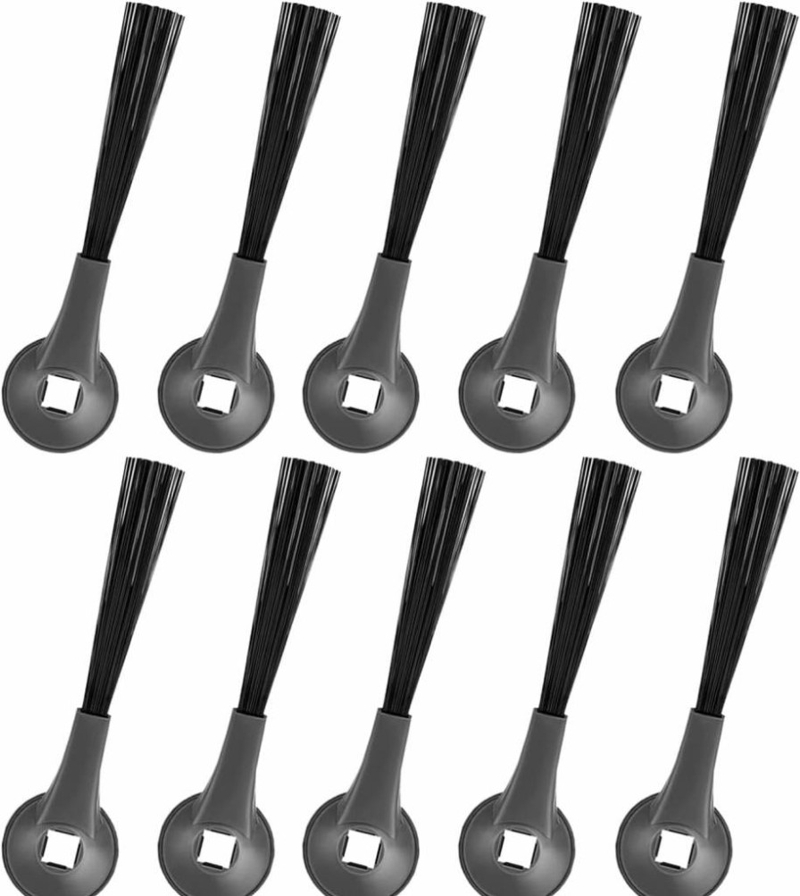 PELLYDA 10 Pack Replacement Side Brushes Compatible with Shark IQ Robot R101AE, RV1001AE, RV1100, RV1101, RV2011DRUS, RV912S, R100, Shark AI AV2501S, AV2501AE, RV2502AE Robotic Vacuum Cleaner Parts