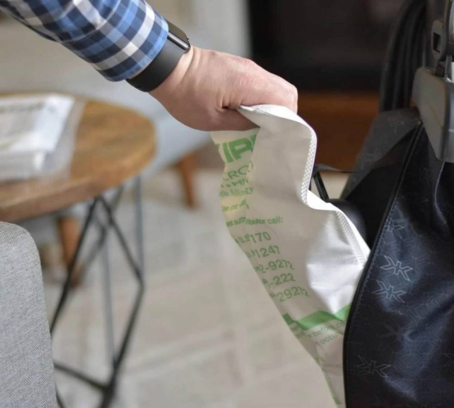 Kirby Microallergen Plus HEPA Filter Bags 6-Pack - Compatible with Kirby F-Style & Twist-Style Vacuums (Part #204814)