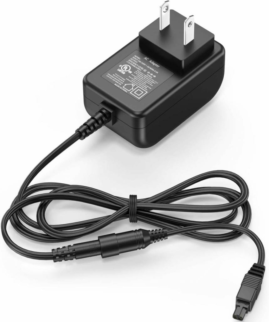 HIENADTOR 6.5Ft UL Listed Charger Power Cord for Shark Xa2700 V2700Z Cordless Floor Carpet Sweeper - AC Adapter Power Supply Replacement