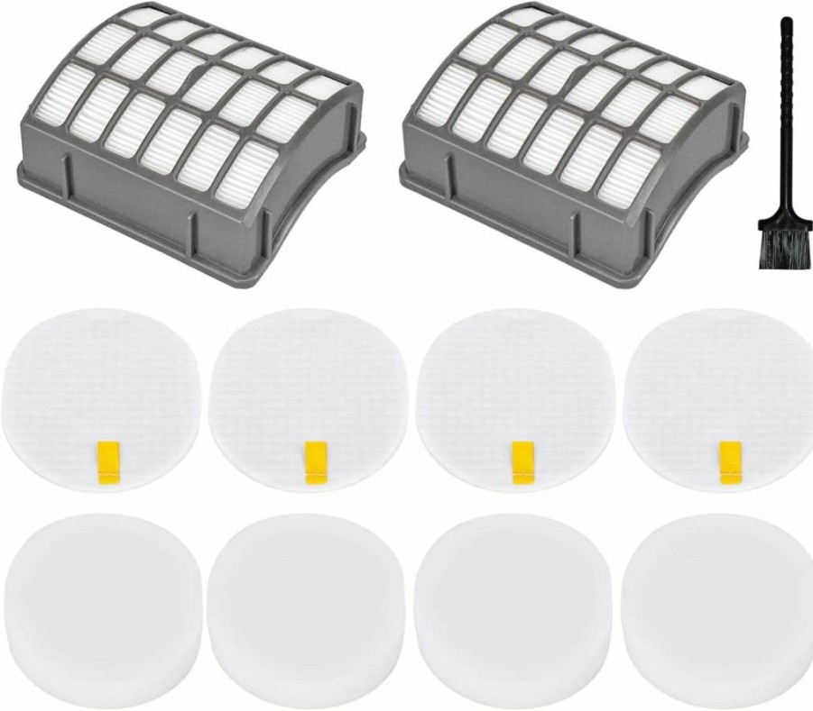VacEssentials Replacement HEPA Foam & Felt Filters Compatible with Shark Navigator NV60 NV70 NV71 NV80 NV90 NV95 NV130 NV141 UV420 Rotator Professional XL