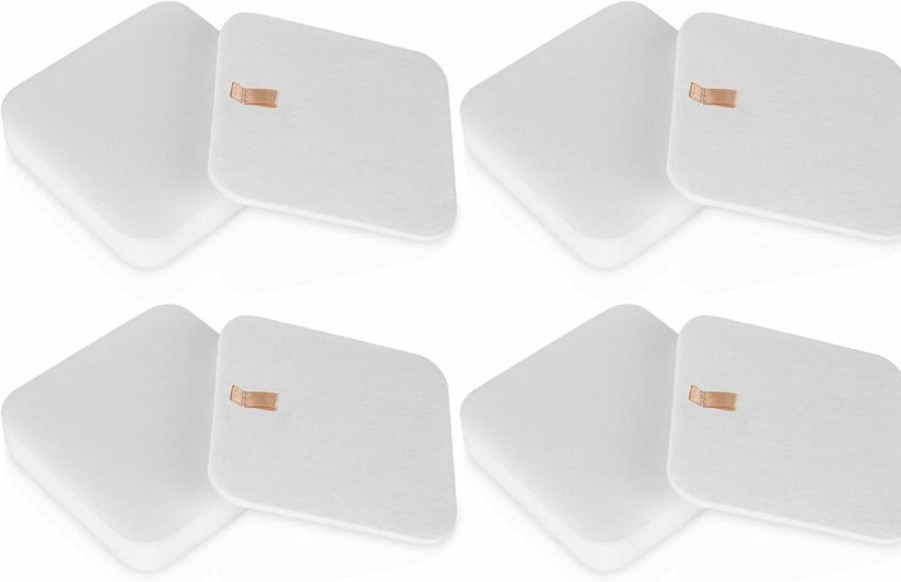 Airoak 4-Pack Foam & Felt Vacuum Filters Replacement for Shark Rotator Lift-Away Adv DuoClean LA300 LA301 LA322 LA500WM LA360 LA362, Compatible with Part # XFFK320