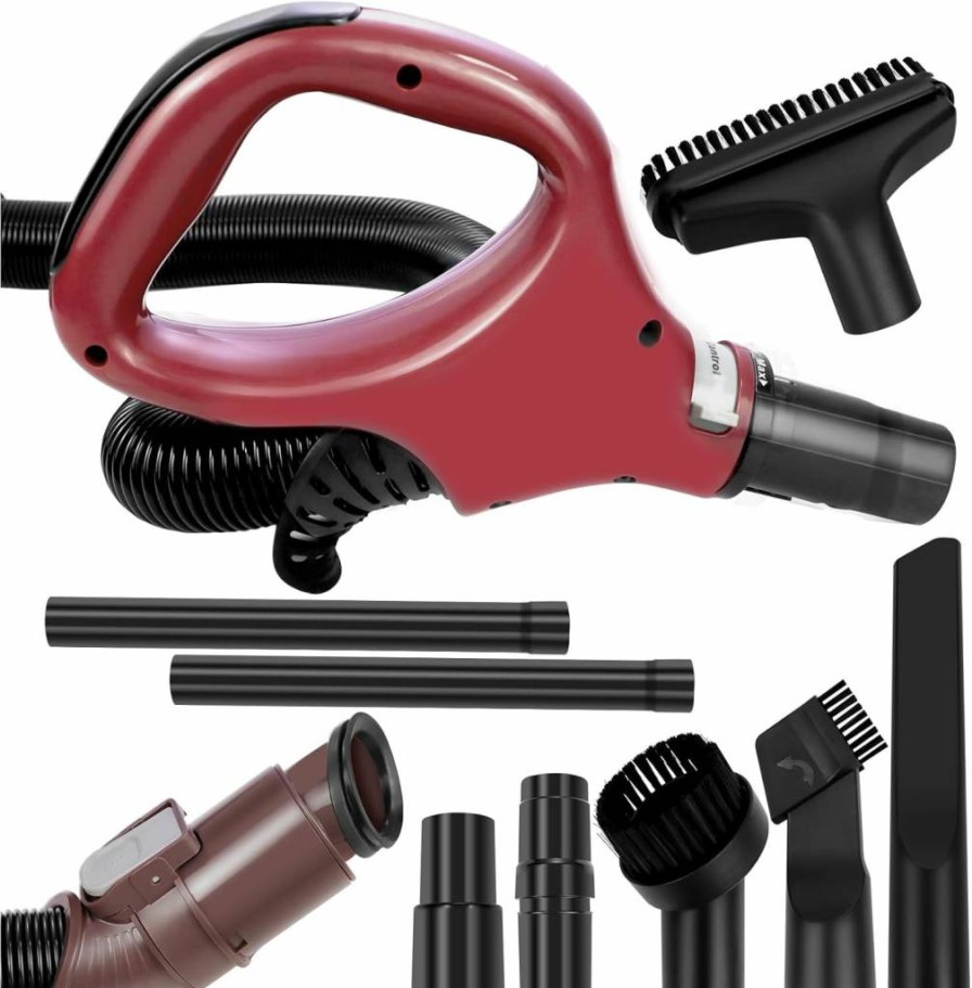 MACIFECI Vacuum Hose Handle, Crevice Tool and Adapters Compatible with Shark Navigator Rotator Lift-Away Upright Models ZU561, ZU560, ZU562, UV725 - Replacement Accessories Kit