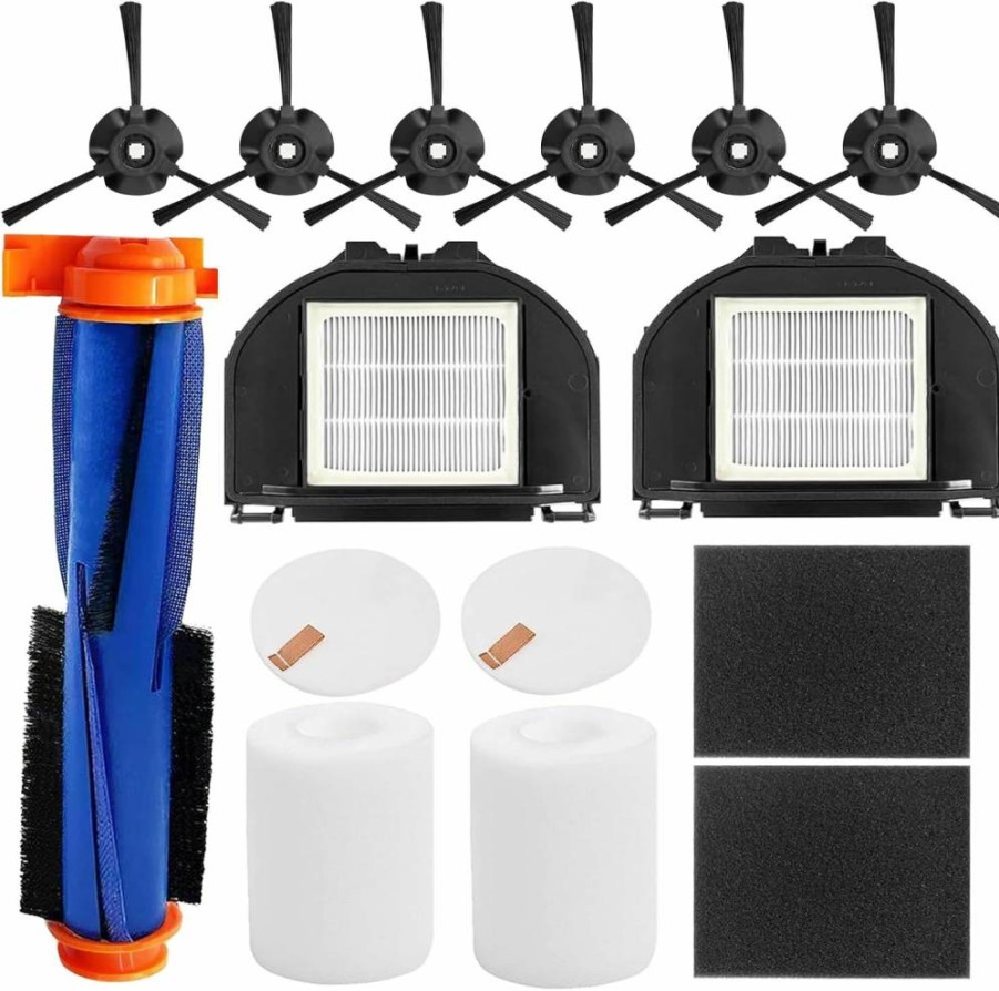 Taisouw 2-Pack Replacement Brush Roller Kit for Shark AI AV2501S RV2502AE RV2520AOUS AV2510AOUS AV2511AE RV2610WA AV2610WA RV2310AE AV2310AE RV2320S UR2350AE Vacuum Cleaner Accessories