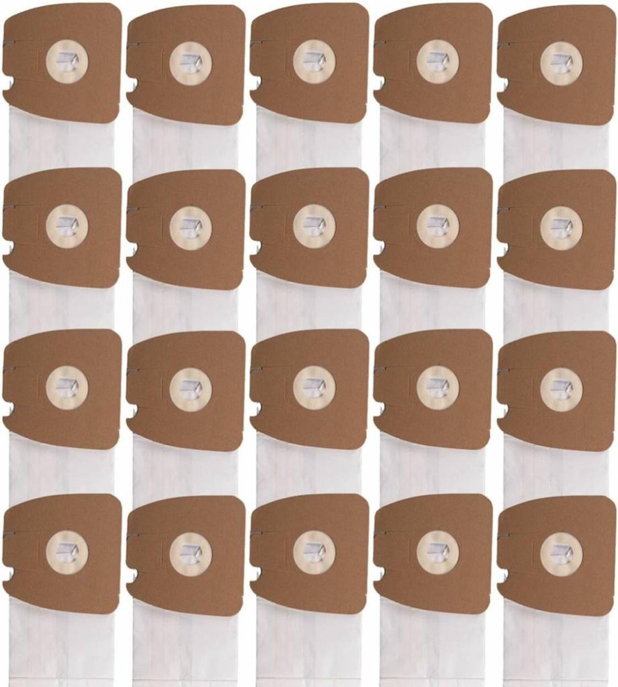 20 Pack Rinakou Premium Vacuum Dust Bags - Compatible with Sanitaire S3680 & SC3680 Canister Vacuums, Model 63253A, High-Quality Paper Replacement Bags