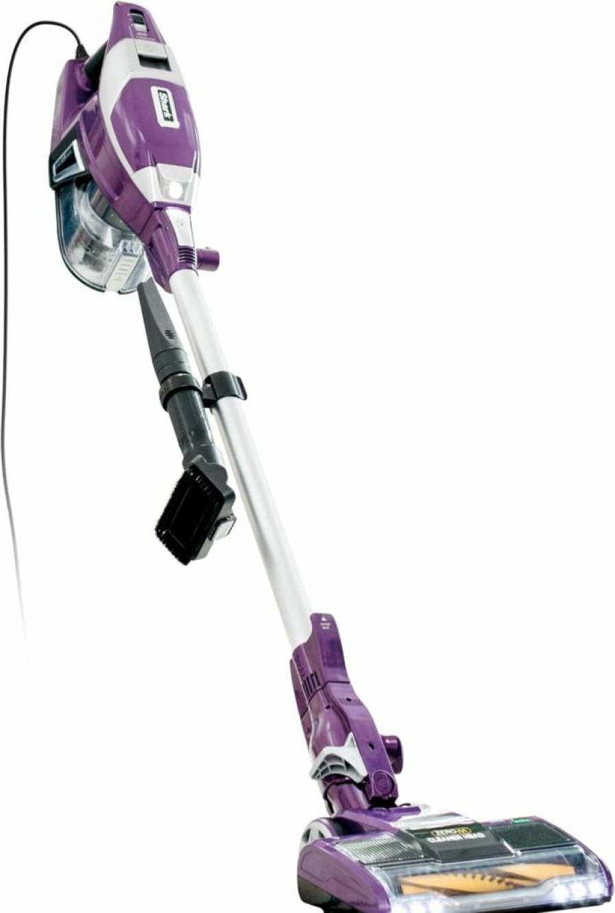 Shark ZS351 Rocket Corded Ultra-Light Vacuum Cleaner with Zero-M Anti-Hair Wrap, XL Dust Cup, Handheld Mode, Swivel Steering, Plum Purple – Powerful Lightweight Upright Vacuum for Pet Hair and Hard Floors