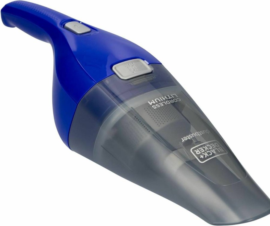 BLACK+DECKER Dustbuster Cordless Handheld Vacuum Cleaner | QuickClean HNV115J22 for Home & Car | Lightweight, Rechargeable with Charger | Portable Car Vacuum for Pet Hair