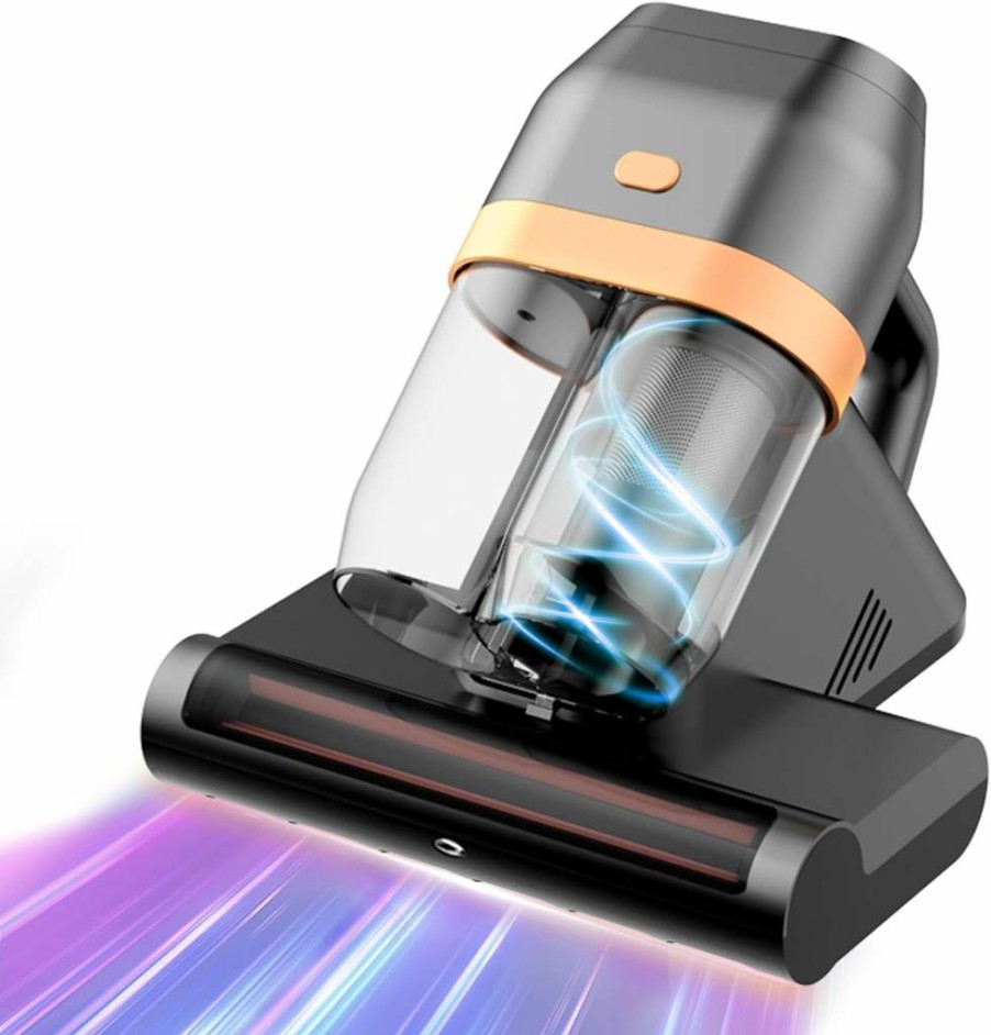 HYNSEN 550W Handheld UV & Ultrasonic Mattress Vacuum Cleaner, 16Kpa High-Power Suction with Heating Tech for Bed, Pillow, Sofa, Carpet Deep Cleaning