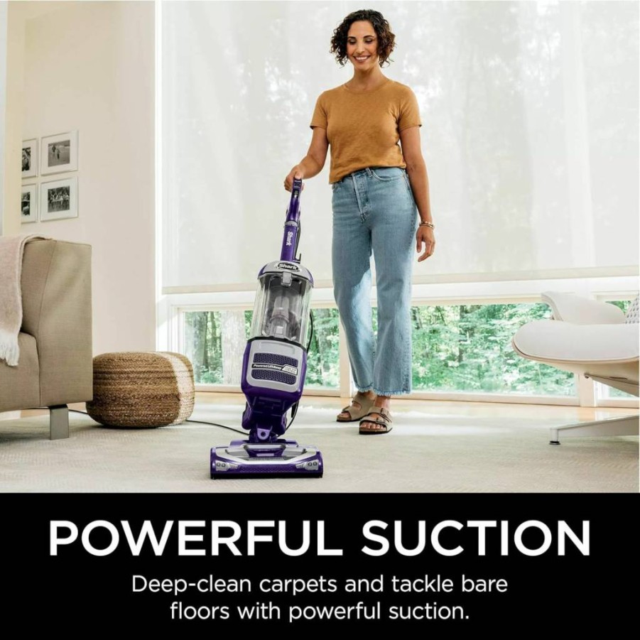 Shark NV586 Navigator Lift-Away Upright Vacuum Cleaner with Powerful Suction for Hardwood, Tile, Carpet & Multi-Surface Pet Hair Cleaning (Renewed)