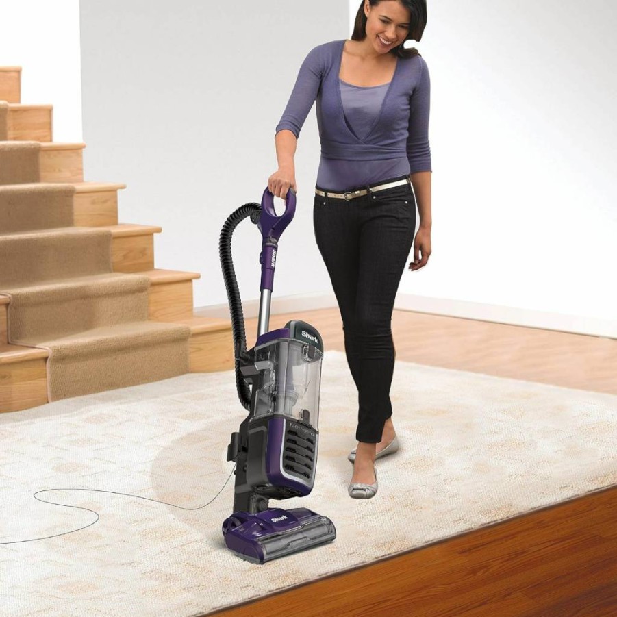 Shark NV150 Navigator Swivel Pro Lift-Away Corded Bagless Upright Vacuum for Carpets and Hard Floors, Anti-Allergy HEPA Filter (Renewed)