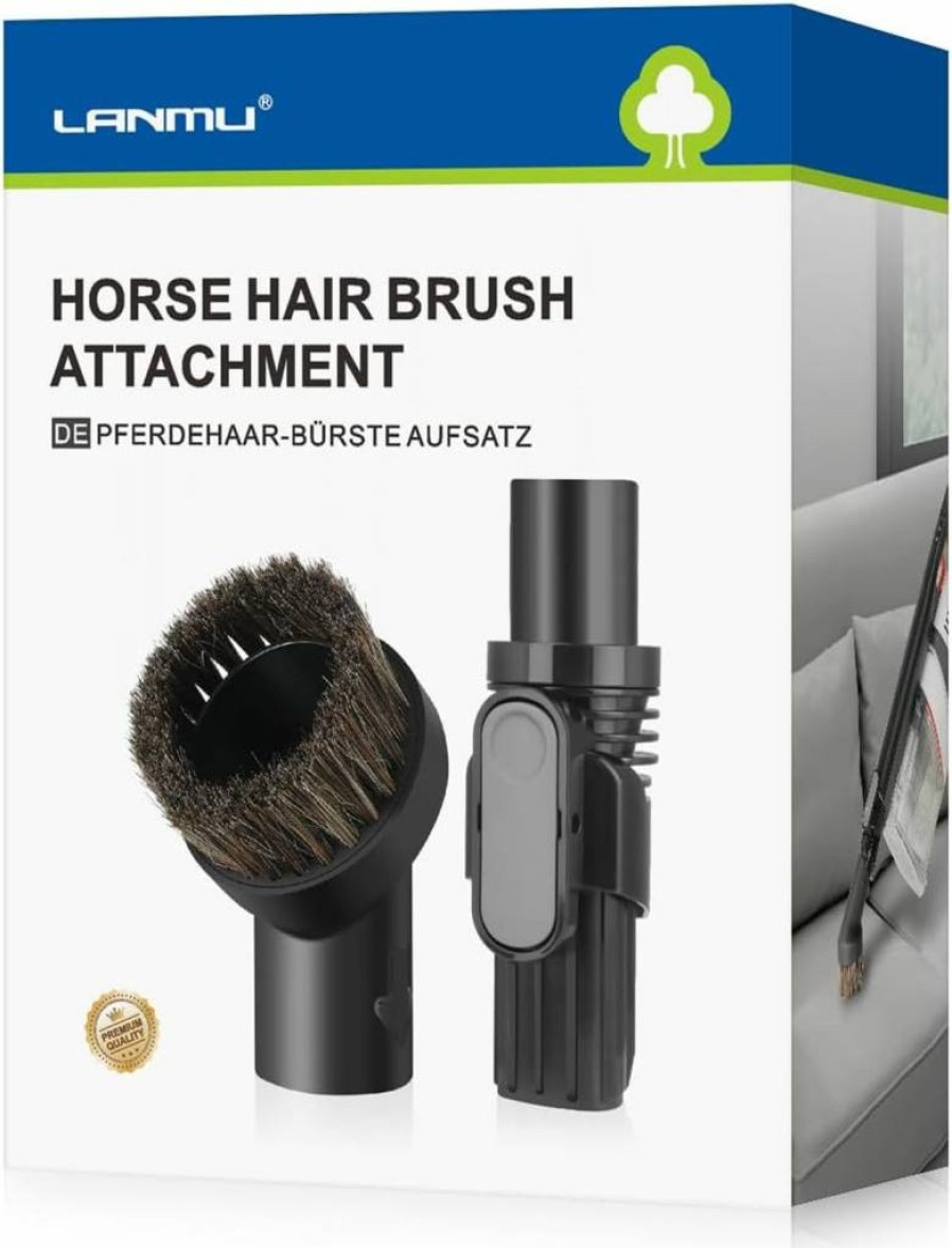 LANMU D-Shape Vacuum Cleaner Crevice Tool Attachment Compatible With Shark IZ362HT, IZ363HT, IX141 Cordless Pet Stick Vacuums