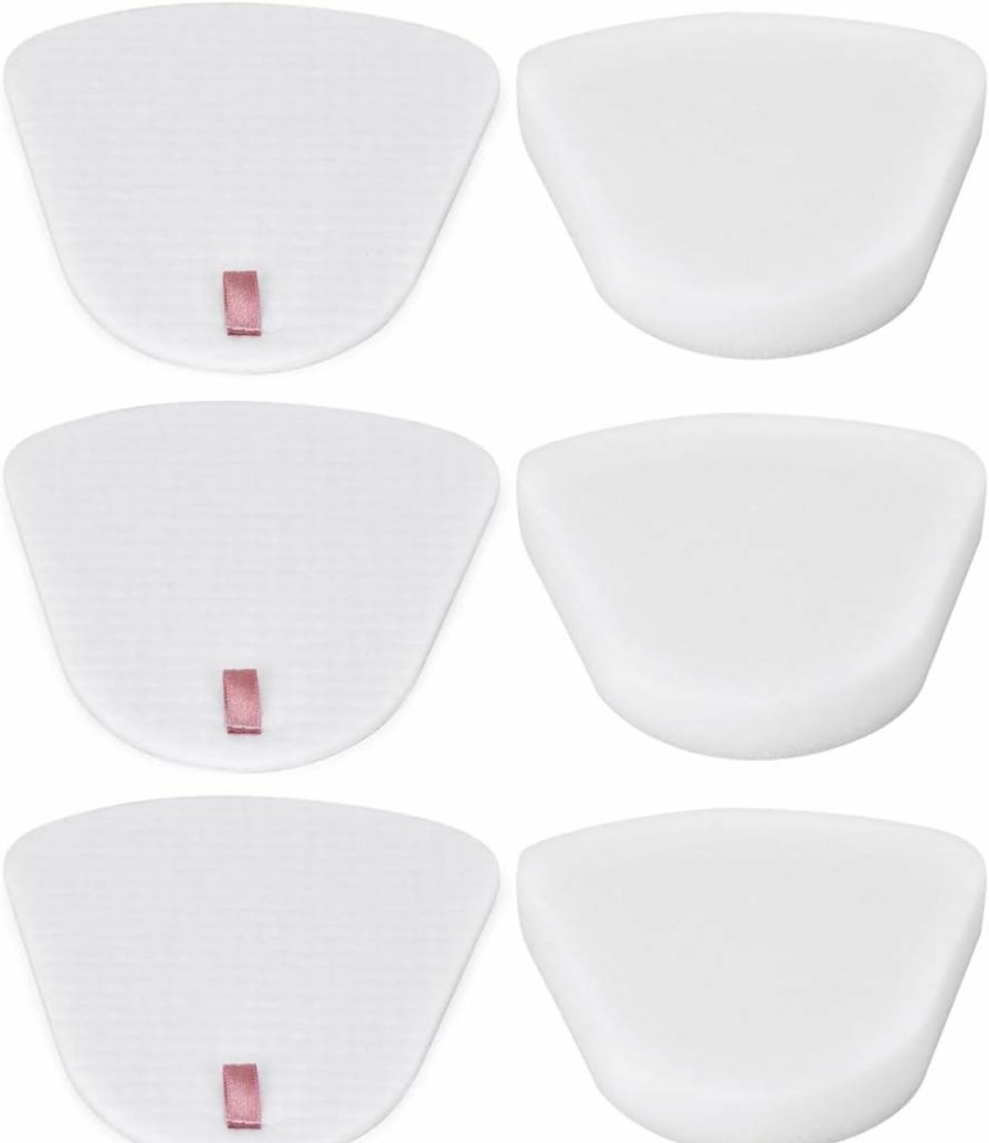 HUZUM Shark Vacuum Filter Set - 3 Pack Foam & Felt Replacement Filters Compatible with Shark Navigator NV350, NV351, NV355, NV356, NV360, NV370, UV440, UV490, UV540 (XFF350)
