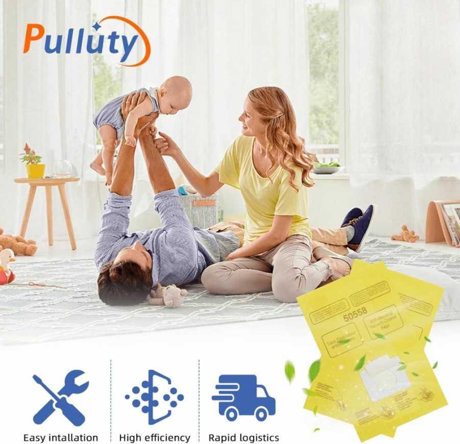 BUXEBUX 14 Pack Replacement Dust Bags for Airrobo T20+/T25+ Robot Vacuum - 3L Capacity Self-Empty Station Dirt Disposal Bags Compatible with Robot Vacuums