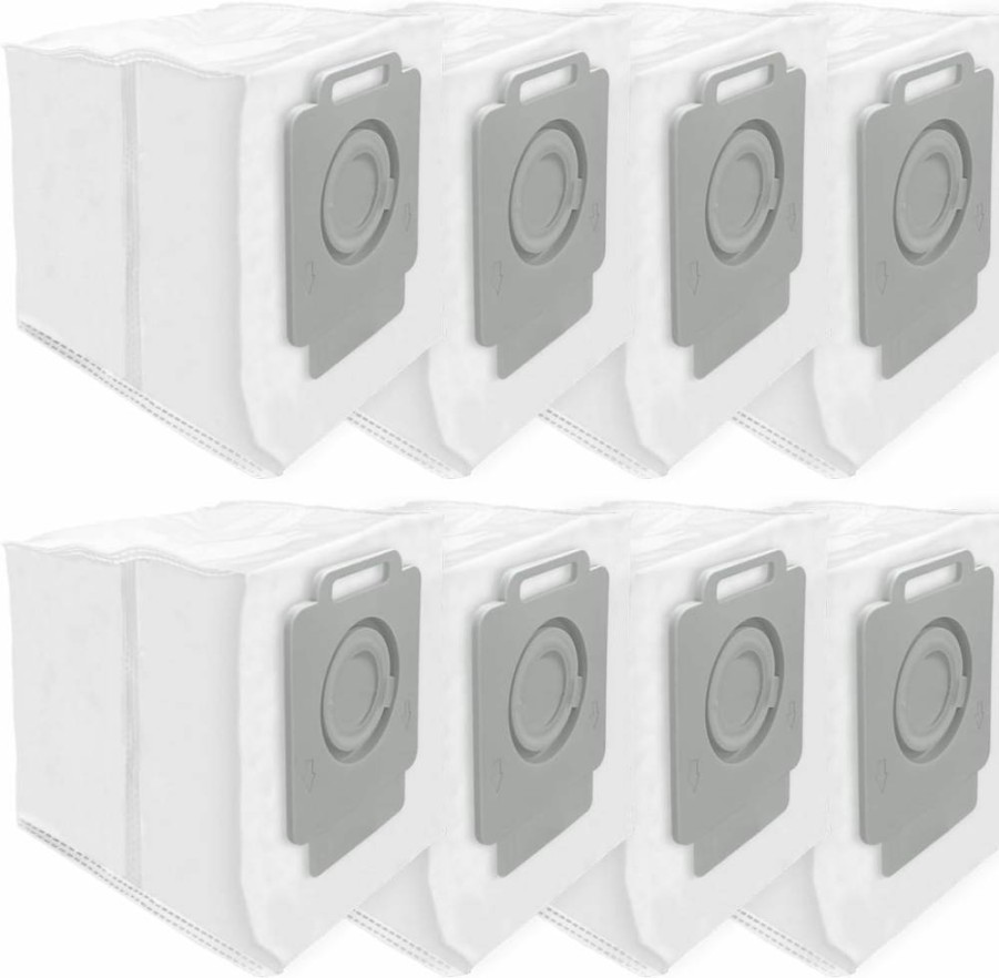 VACKING 8 Pack Replacement Dust Bags for Roomba i Series (i1/i3/i4/i5/i6/i7/i8), j Series (j5/j6/j7/j8/j9), s9 & 10 Max Robot Vacuums - Compatible with i1+, i3+, i4+, i5+, i6+, i7+, i8+, j5+, j6+, j7+, j8+, j9+, s9+ Models