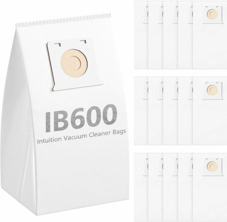 16Pack ISINLIVE HEPA Vacuum Bags Compatible with Kenmore Intuition BU4022 BU4020 BU4018 BU4050 BU3040 - Premium Filtration Replacement Bags for Upright Vacuums