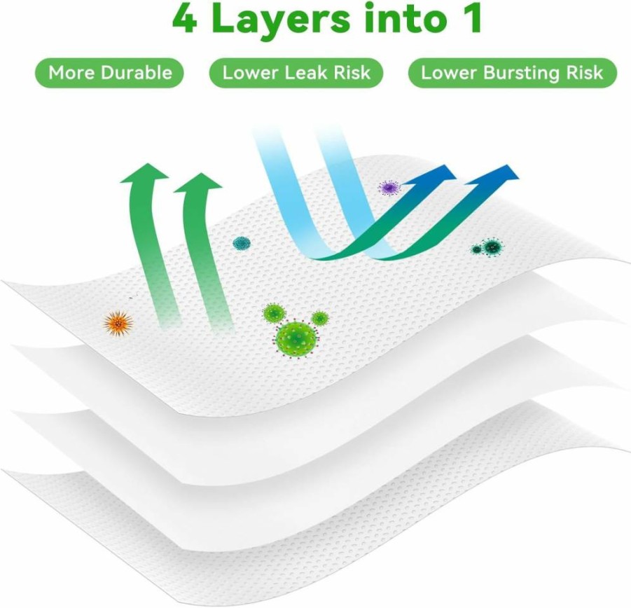 12 Pack NautDuty Dirt Disposal Bags for iRobot Roomba I3/I7/I8/J7/S9 Series & Compatible Robotic Vacuum Cleaners - Replacement Dust Bin Bags