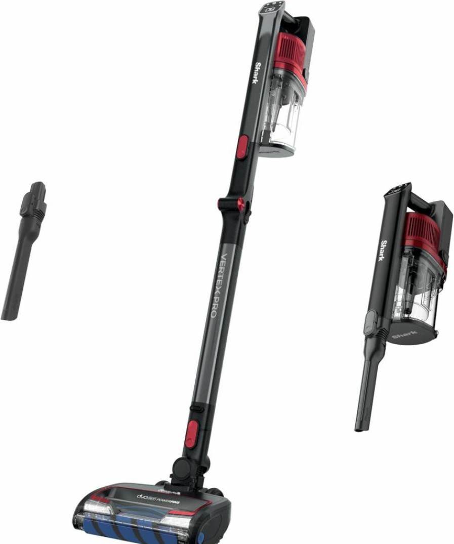 Shark Iz363Ht Cordless Vacuum Cleaner - Lightweight, Portable with HEPA Filter, Powerful Pet Hair Pickup, 50-Min Runtime, Includes Handheld Mode, Crevice Tool & Dusting Brush, Blue