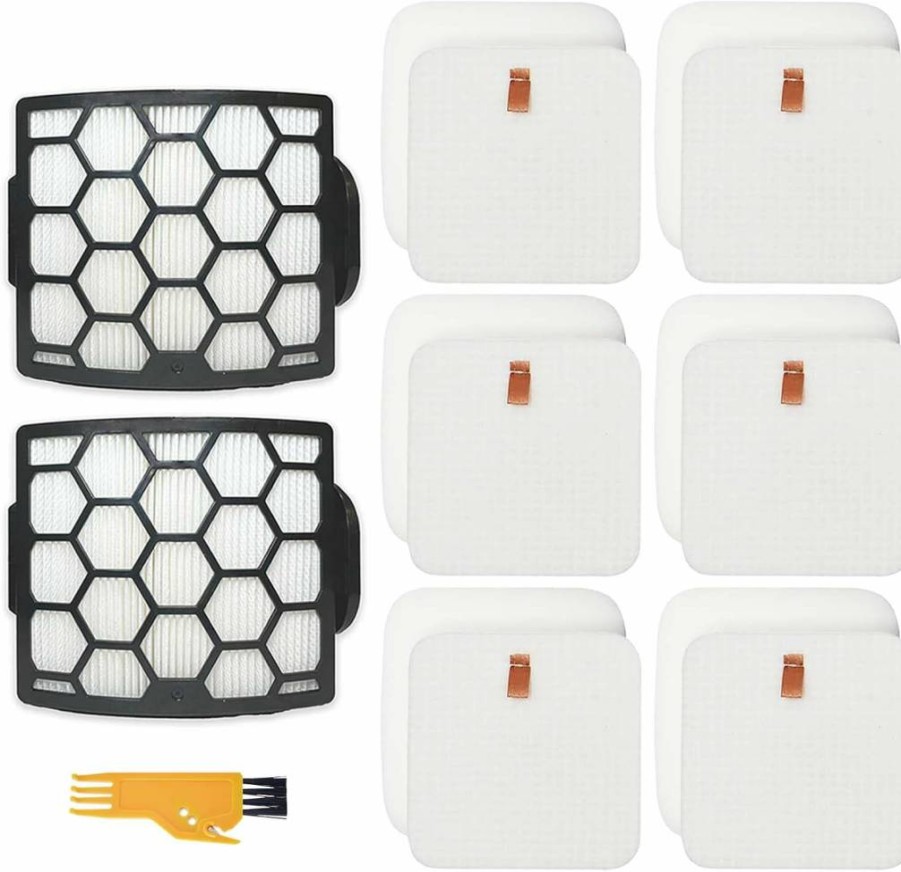 ADDFRESH UV900 HEPA Filter Replacement Compatible with Shark UV850 UV900 LA492 LA490 UV900CCO Lift-Away Vacuum - Replaces XHF320 & XFFK602UKT