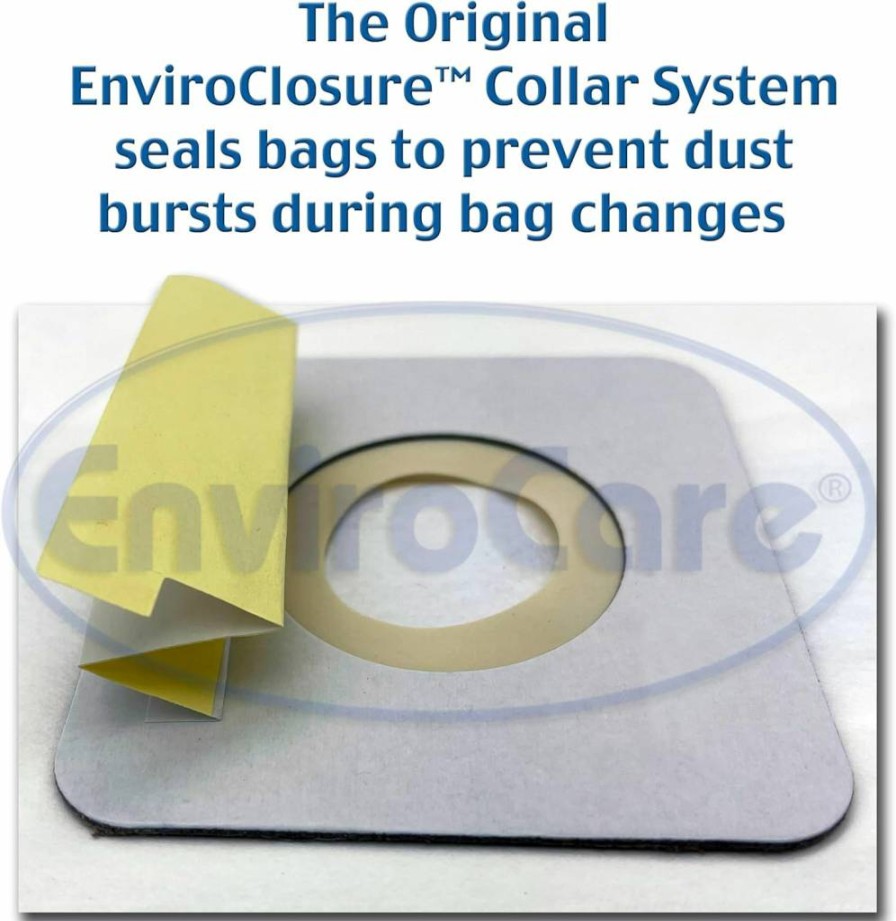 EnviroCare 6-Pack Replacement Vacuum Bags for Eureka T 970 & 980 Canister, Micro Filtration Dust Bags