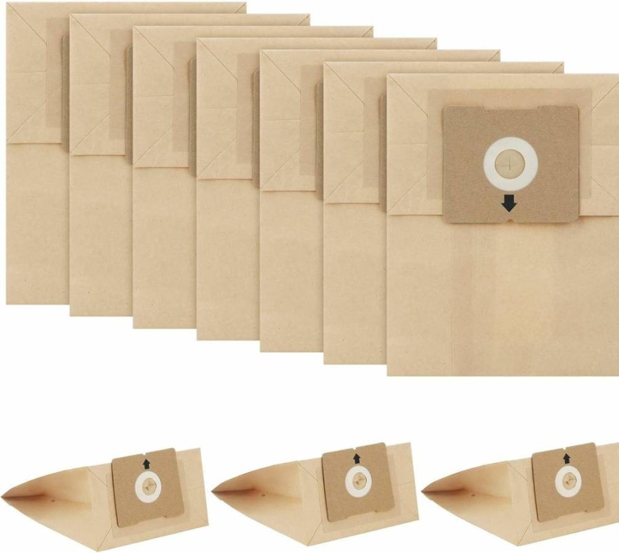 10 Pack Cabiclean Vacuum Bags Compatible with Bissell 4122, 2154, 1668 Series & Zing Canister Vacuum Cleaners - Replaces 213-8425, 2138425