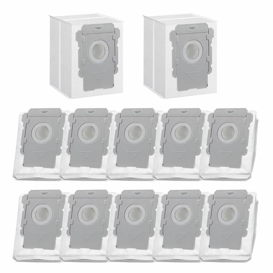 8 Pack Omiracle Vacuum Bags for Roomba i3+/i4+/i5+/i7+/j7+/s9+ - Compatible with iRobot Clean Base, Leakproof Replacement Dust Bags for Roomba J5/J6/J8/J9 Series