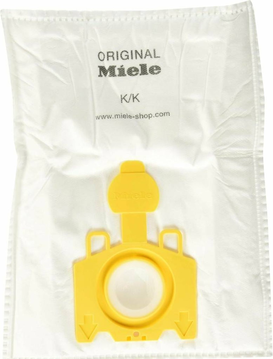 Miele Airclean 3D KK Vacuum Cleaner Bags - Genuine OEM Replacement Bags for Miele Vacuums, High Filtration Dust Bags, 4-Pack