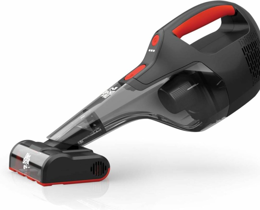 Dirt Devil 16V Cordless Handheld Vacuum Cleaner with Powerful Suction, Motorized Pet Brush, Lightweight Design, and Rechargeable Battery for Extended Runtime