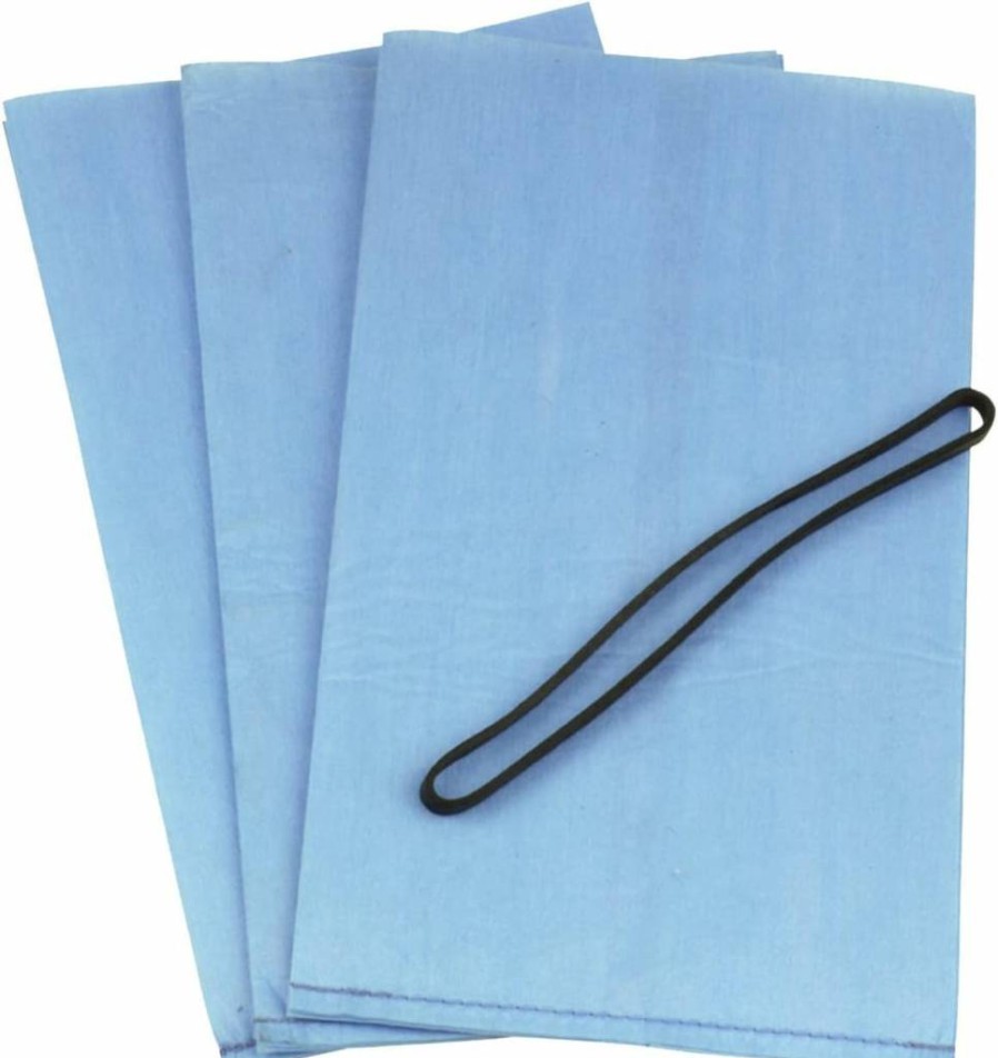 WORKSHOP Wet/Dry Vacuum Filter Bags (3-Pack) - Compatible with 2.5 to 5 Gallon Shop Vacs, Model WS01025F, Reusable Dust Bags for Wet/Dry Cleaners