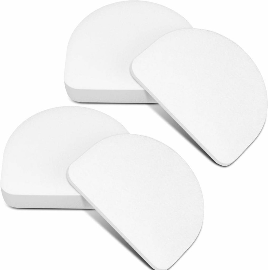 Willsunton 4-Pack Replacement Filters Compatible with Shark Powerdetect AZ4000 AZ4002 AZ4000C Vacuum - Includes 2 Foam & 2 Felt Filters - Replaces Part #XFAZ4000