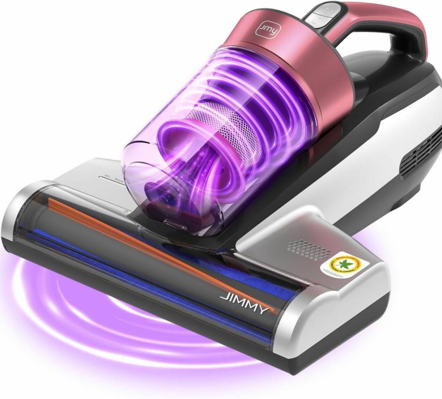 Jimmy Bx5 Pro Corded Handheld Vacuum Cleaner - 500W 15Kpa Powerful Suction, UV-C Light & Ultrasonic for Dust & Pet Hair, HEPA Filter Bed Mattress Vacuum