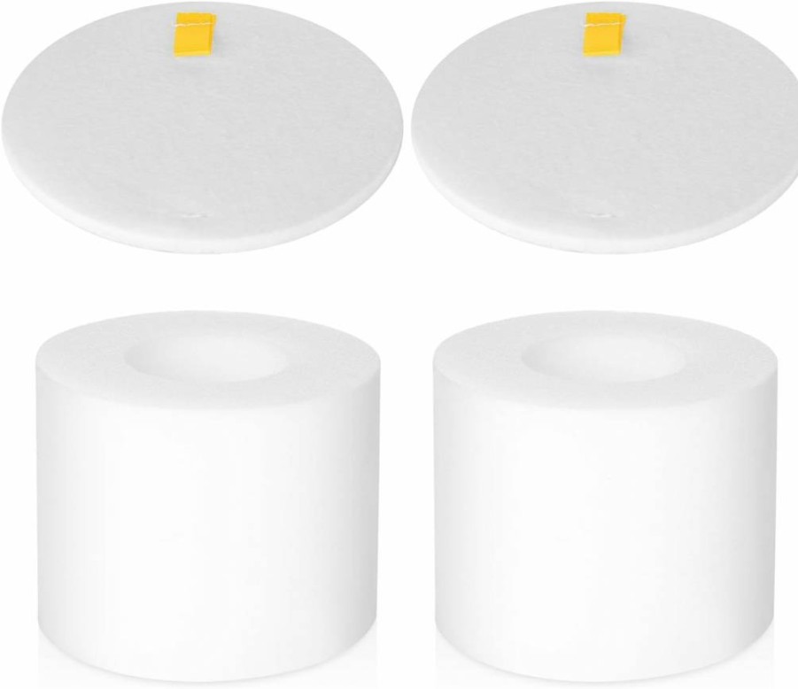 HOUSEMAX 2 Pack Foam & Felt Replacement Filters Compatible with Shark Rotator NV650 NV651 NV652 NV750 NV751 NV752 Powered Lift-Away Vacuum XFF650