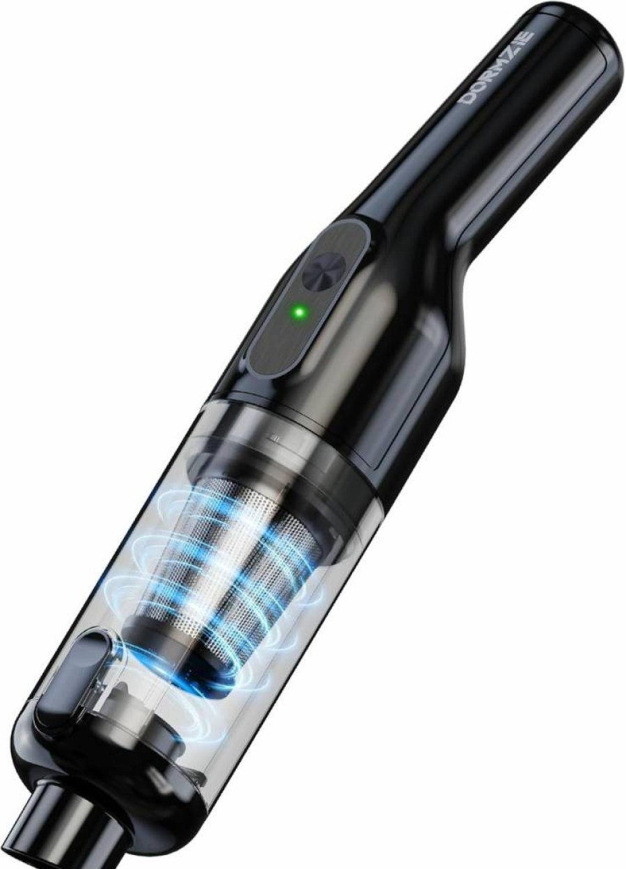 Dormzie Cordless Handheld Vacuum Cleaner - 16000Pa Powerful Suction, 1.3Lbs Lightweight, Type-C Charging, Multi-Accessories for Home, Car, Office, Pet Hair